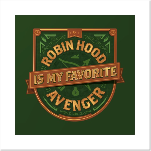 Robin Hood Wall Art by zacrizy